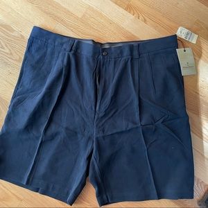 NWT Dark Blue 100% Silk Men's Shorts - 42